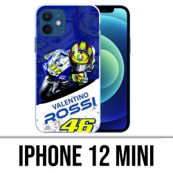 Coque iPhone 12 mini - Motogp Rossi Cartoon Galaxy