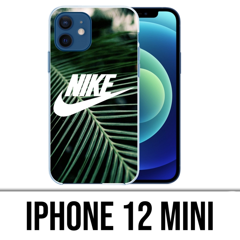 Coque iPhone 12 mini - Nike Logo Palmier