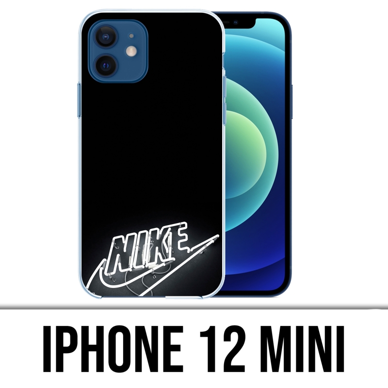 Coque iPhone 12 mini - Nike Néon
