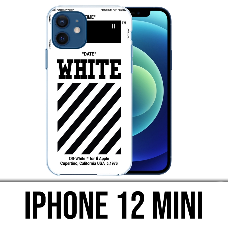 Custodia per iPhone 12 mini - bianco sporco