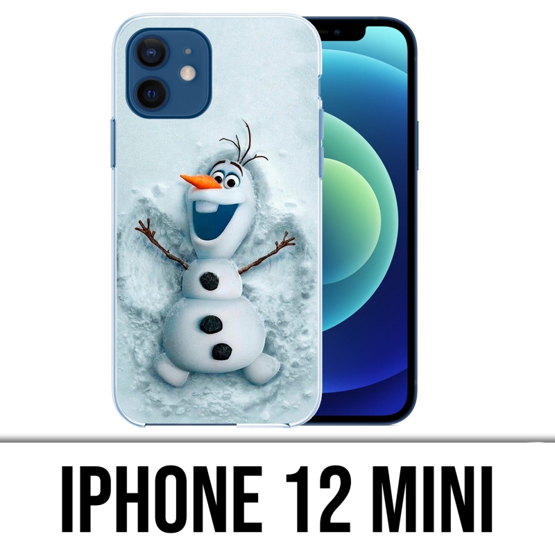 Coque iPhone 12 mini - Olaf Neige