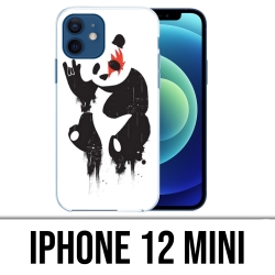 Coque iPhone 12 mini - Panda Rock