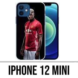 Coque iPhone 12 mini - Pogba Manchester
