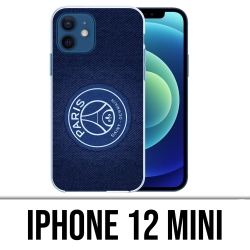 IPhone 12 mini Case - Psg Minimalist Blue Background