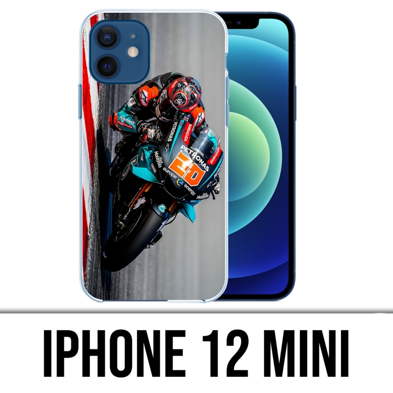 Funda para iPhone 12 mini - Quartararo-Motogp-Pilote
