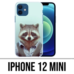 Funda para iPhone 12 mini - Disfraz de mapache