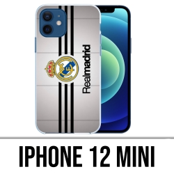Coque iPhone 12 mini - Real Madrid Bandes