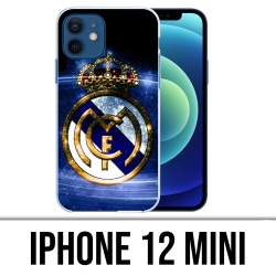 Coque iPhone 12 mini - Real Madrid Nuit