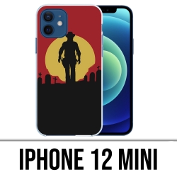 Coque iPhone 12 mini - Red Dead Redemption Sun