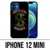 Coque iPhone 12 mini - Riderdale South Side Serpent Logo