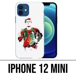 Custodia per iPhone 12 mini - Ronaldo Football Splash