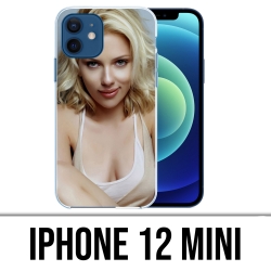 Custodia per iPhone 12 mini - Sexy Scarlett Johansson