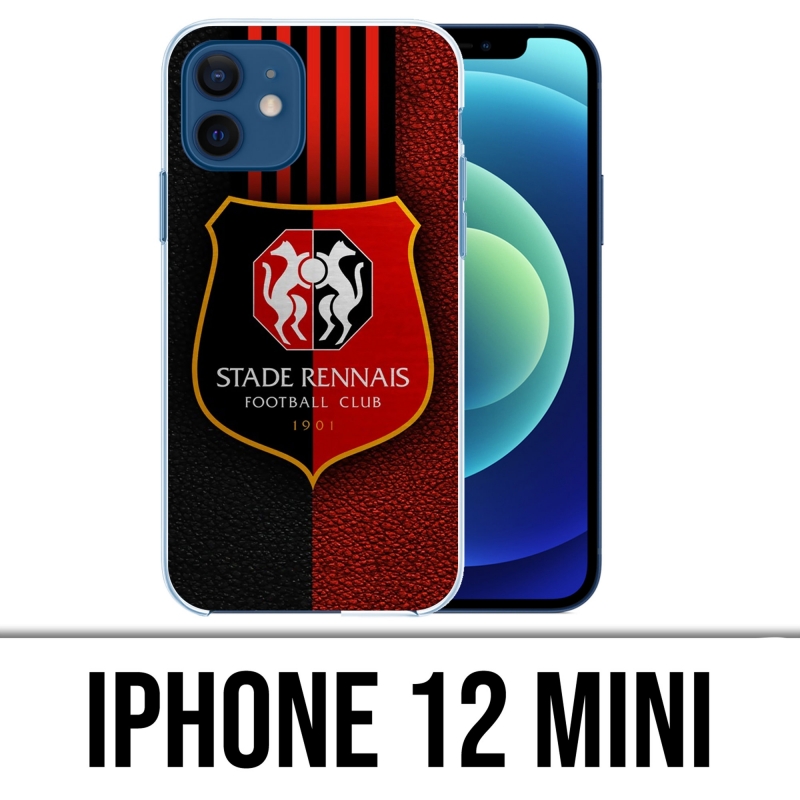 Coque iPhone 12 mini - Stade Rennais Football