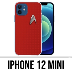 Coque iPhone 12 mini - Star Trek Rouge