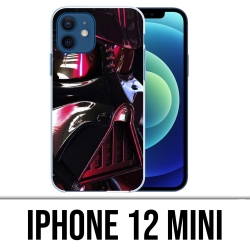 Custodia per iPhone 12 mini - Casco Star Wars Darth Vader