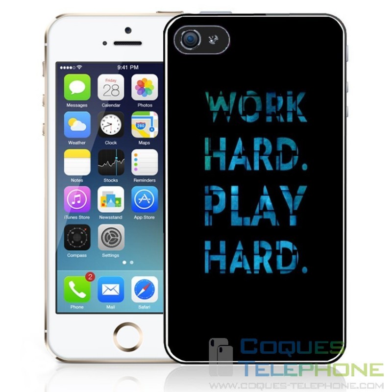 Work Hard Play Hard Phone Case
