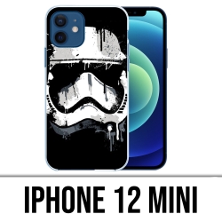 Coque iPhone 12 mini - Stormtrooper Paint