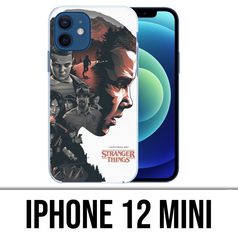 Coque iPhone 12 mini - Stranger Things Fanart