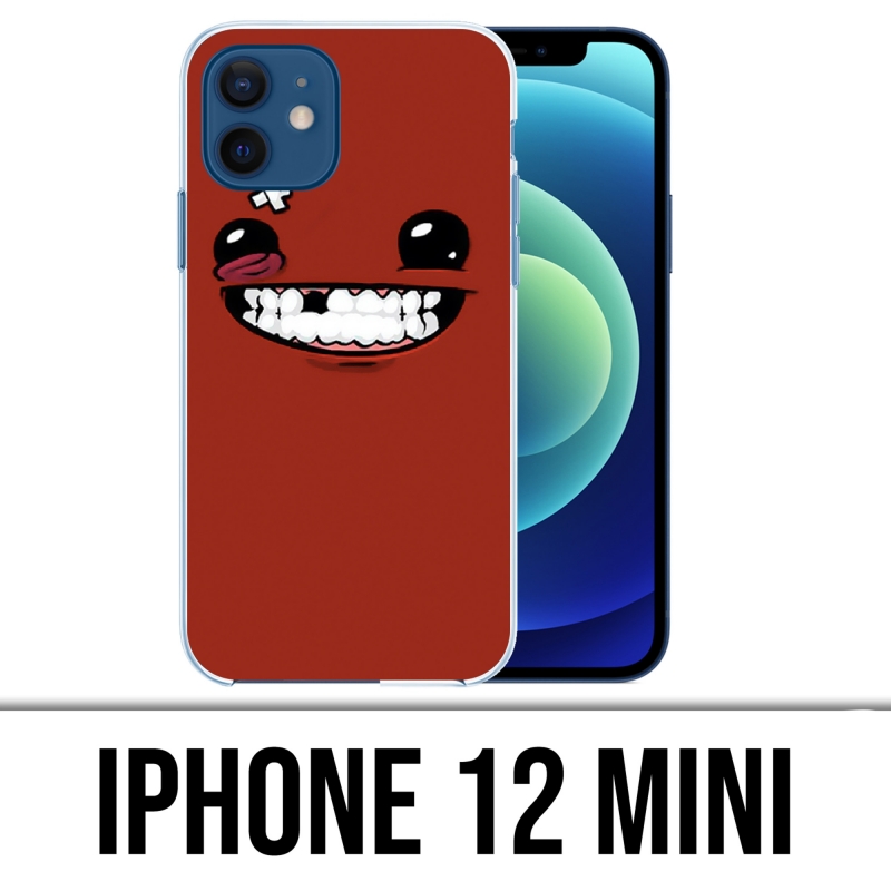 Coque iPhone 12 mini - Super Meat Boy
