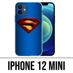Funda para iPhone 12 mini - Logo de Superman