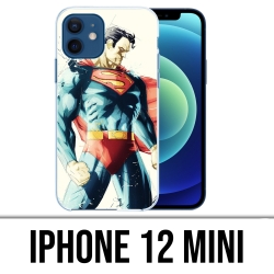 Funda para iPhone 12 mini - Superman Paintart