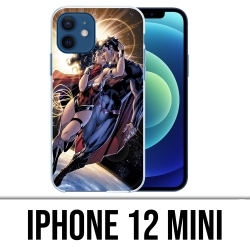 Funda para iPhone 12 mini - Superman Wonderwoman