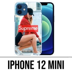 Custodia per iPhone 12 mini - Supreme Fit Girl
