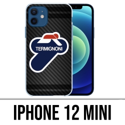 Coque iPhone 12 mini - Termignoni Carbone