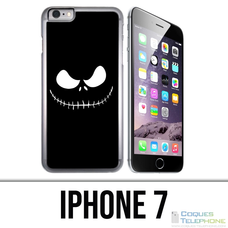 Coque iPhone 7 - Mr Jack Skellington Pumpkin