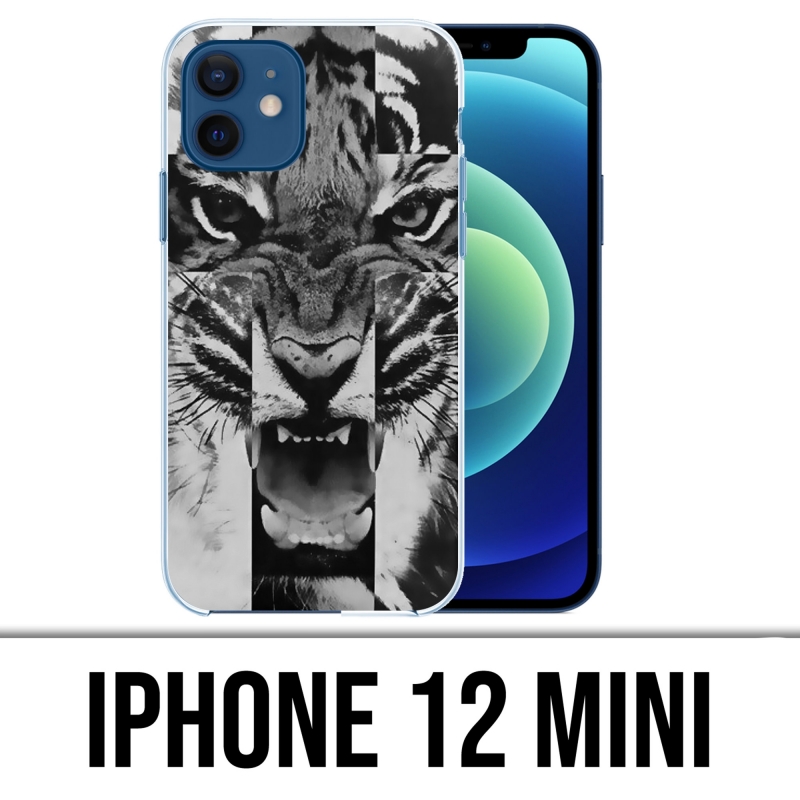 Custodia per iPhone 12 mini - Swag Tiger