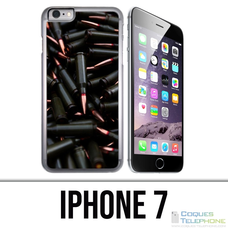 Funda iPhone 7 - Munición Negra