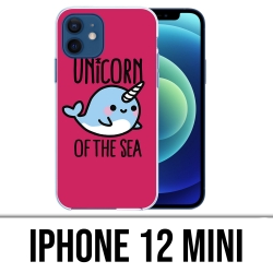 Coque iPhone 12 mini - Unicorn Of The Sea