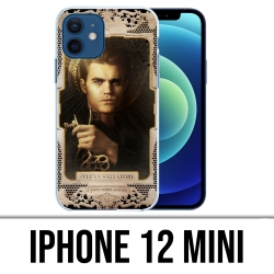 Coque iPhone 12 mini - Vampire Diaries Stefan