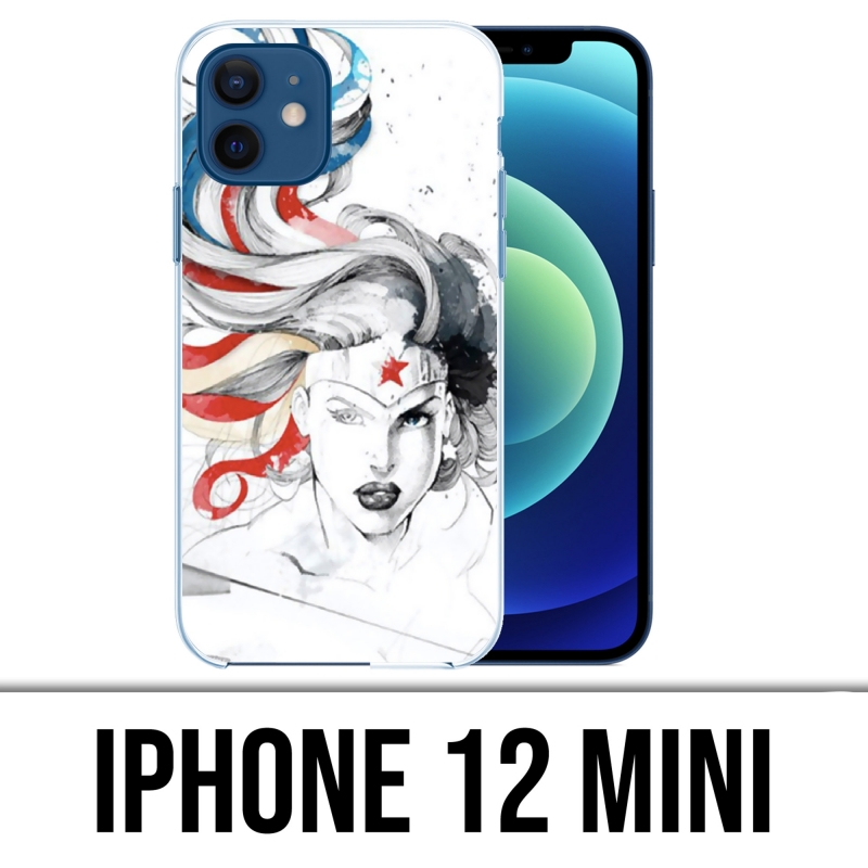 Custodia per iPhone 12 mini - Wonder Woman Art