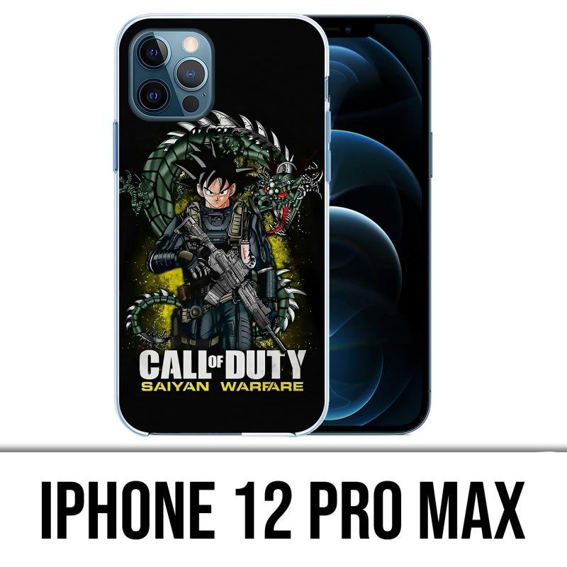 IPhone 12 Pro Max - Call Of Duty X Dragon Ball Saiyan Warfare Case