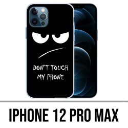 Funda para iPhone 12 Pro Max - No toques mi teléfono enojado