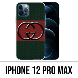 Funda para iPhone 12 Pro Max - Logotipo de Gucci