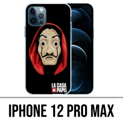 Custodia per iPhone 12 Pro Max - La Casa De Papel - Maschera Dali