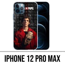 Custodia per iPhone 12 Pro Max - La Casa De Papel - Maschera Rio