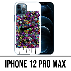 Coque iPhone 12 Pro Max - Nike Sneakers Art