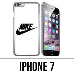 Coque iPhone 7 - Nike Logo Blanc
