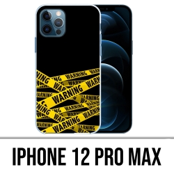 Funda para iPhone 12 Pro Max - Advertencia