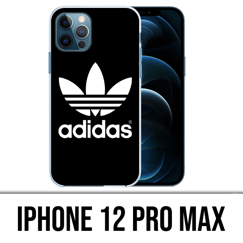 Funda iPhone 12 Pro Max - Adidas Classic Noir