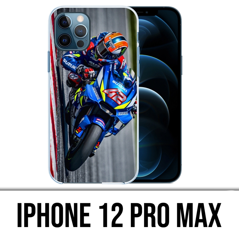 Custodia per iPhone 12 Pro Max - Alex-Rins-Suzuki-Motogp-Pilote
