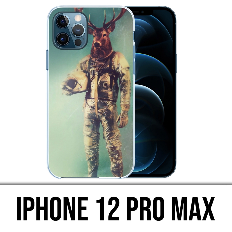 IPhone 12 Pro Max Case - Animal Astronaut Deer