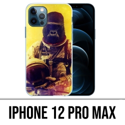 Funda para iPhone 12 Pro Max - Animal mono astronauta