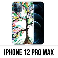 Coque iPhone 12 Pro Max - Arbre Multicolore