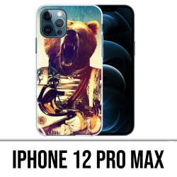 Custodia per iPhone 12 Pro Max - Orso astronauta