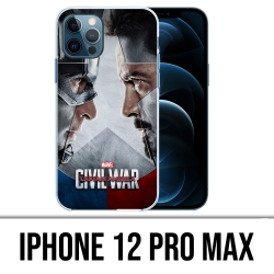 Coque iPhone 12 Pro Max - Avengers Civil War
