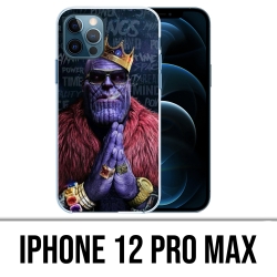 Coque iPhone 12 Pro Max - Avengers Thanos King